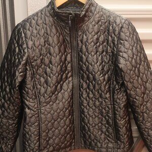 Lands' End Women's FeatherFree Insulated Diamond Quilted Jacket (Size XS)
